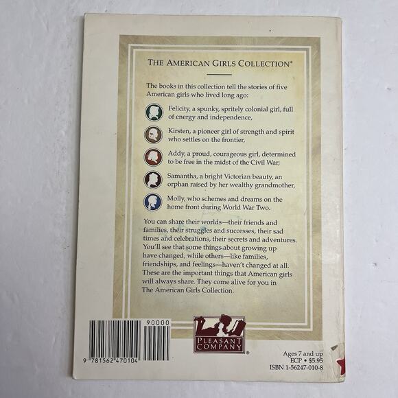 American Girl Book 3 Felicitys Surprise A Christmas Story 1991 First Edition - Picture 5 of 6